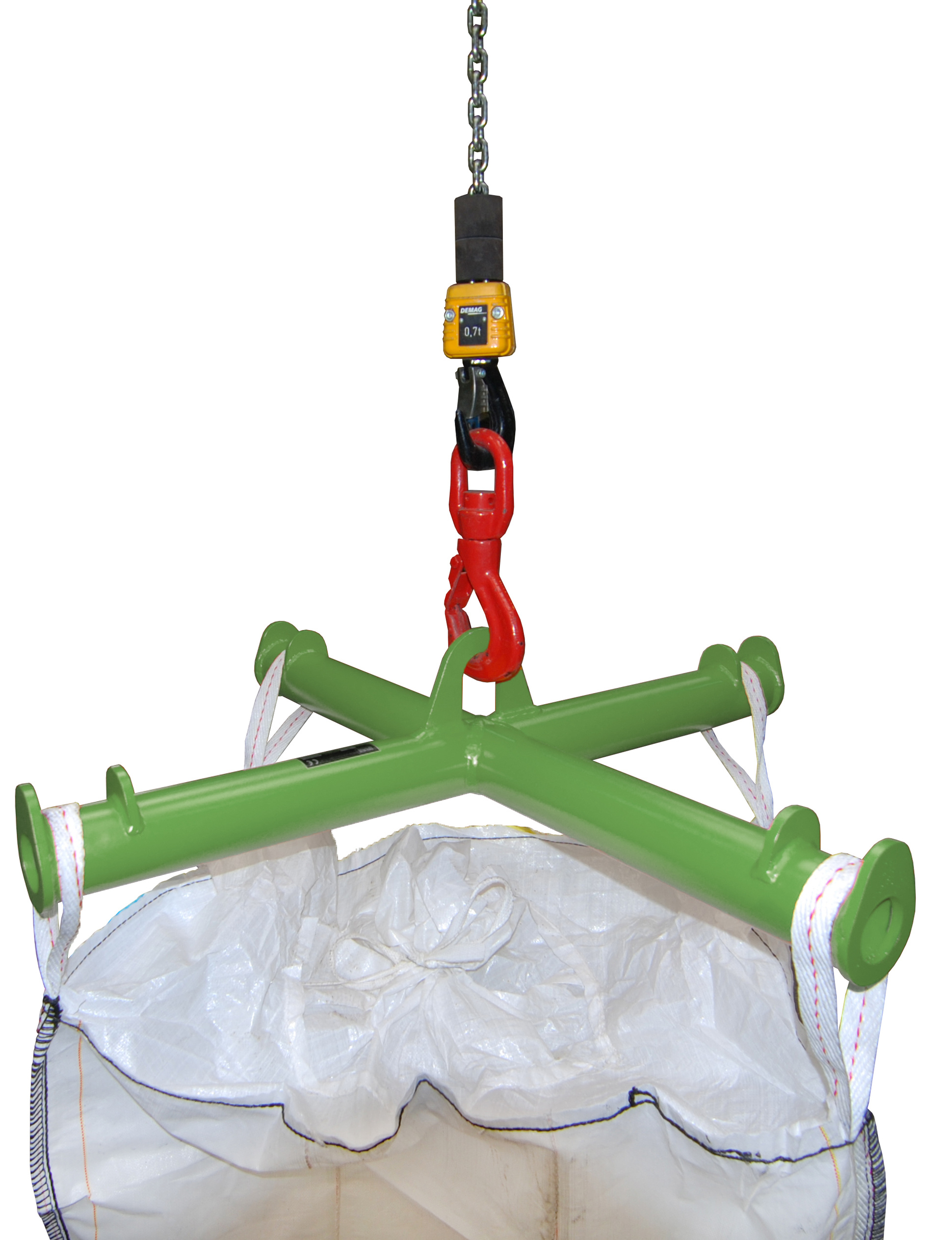 Traverse für Big-Bags Typ TBB RAL 6011 Resedagrün